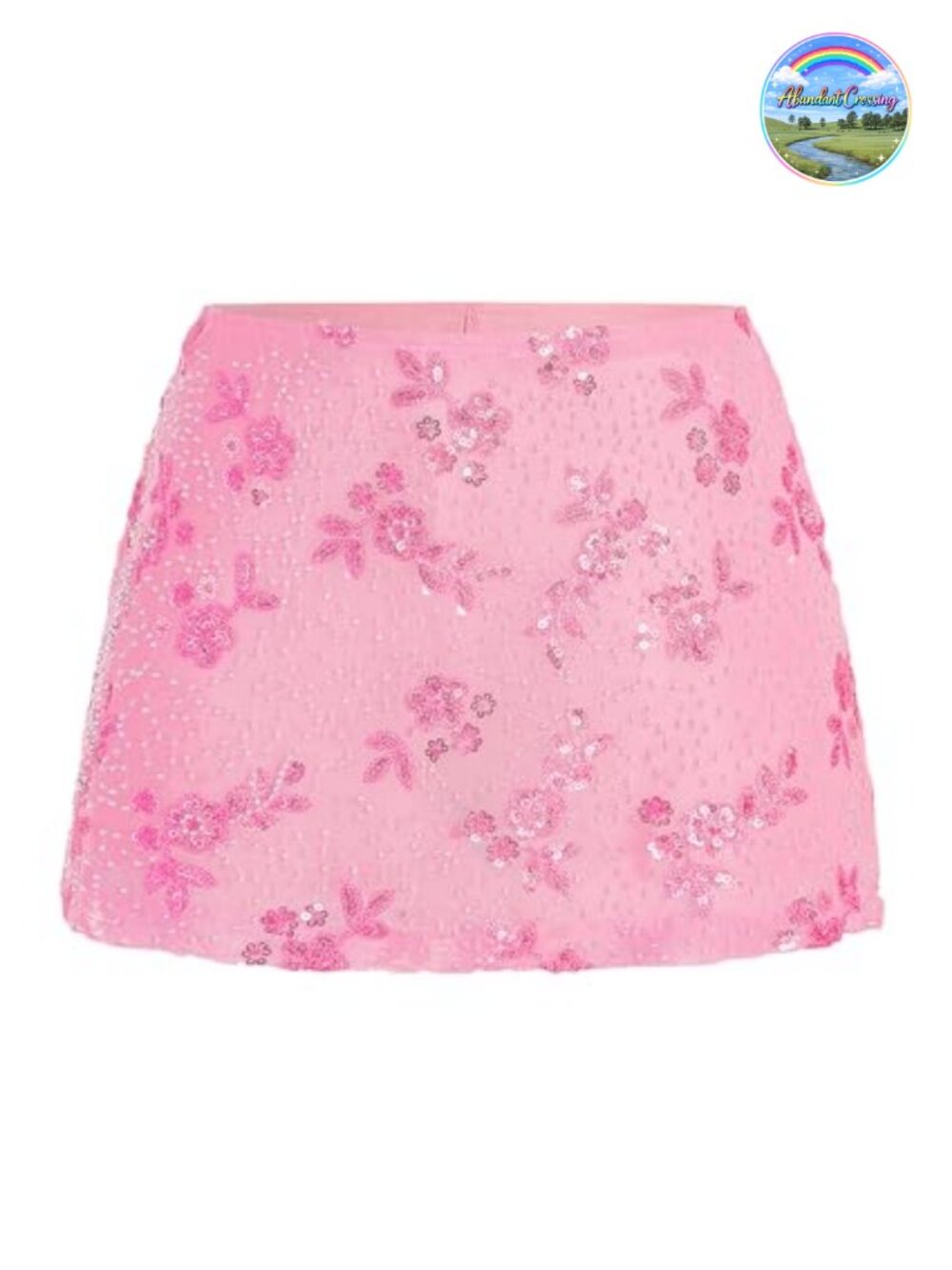 Women's Sequin Mini Skort Low Rise Sparkly Mesh Built-in Shorts Y2K Party